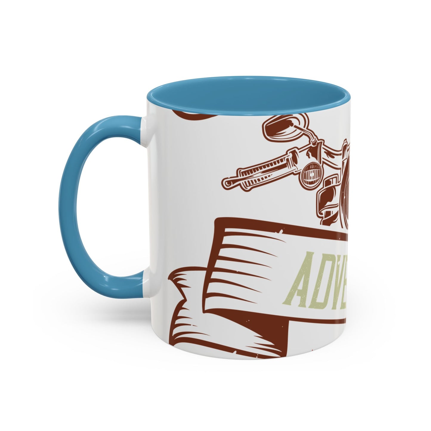 life is either a daring adventure or nothing-01 — Accent Mug 11/15oz