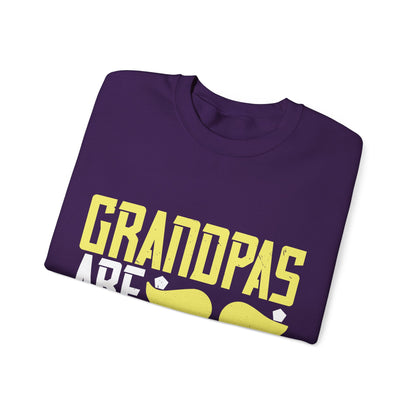 Grandpas are daddies with extra practice-02 — Unisex Heavy Blend Crewneck (G18000)
