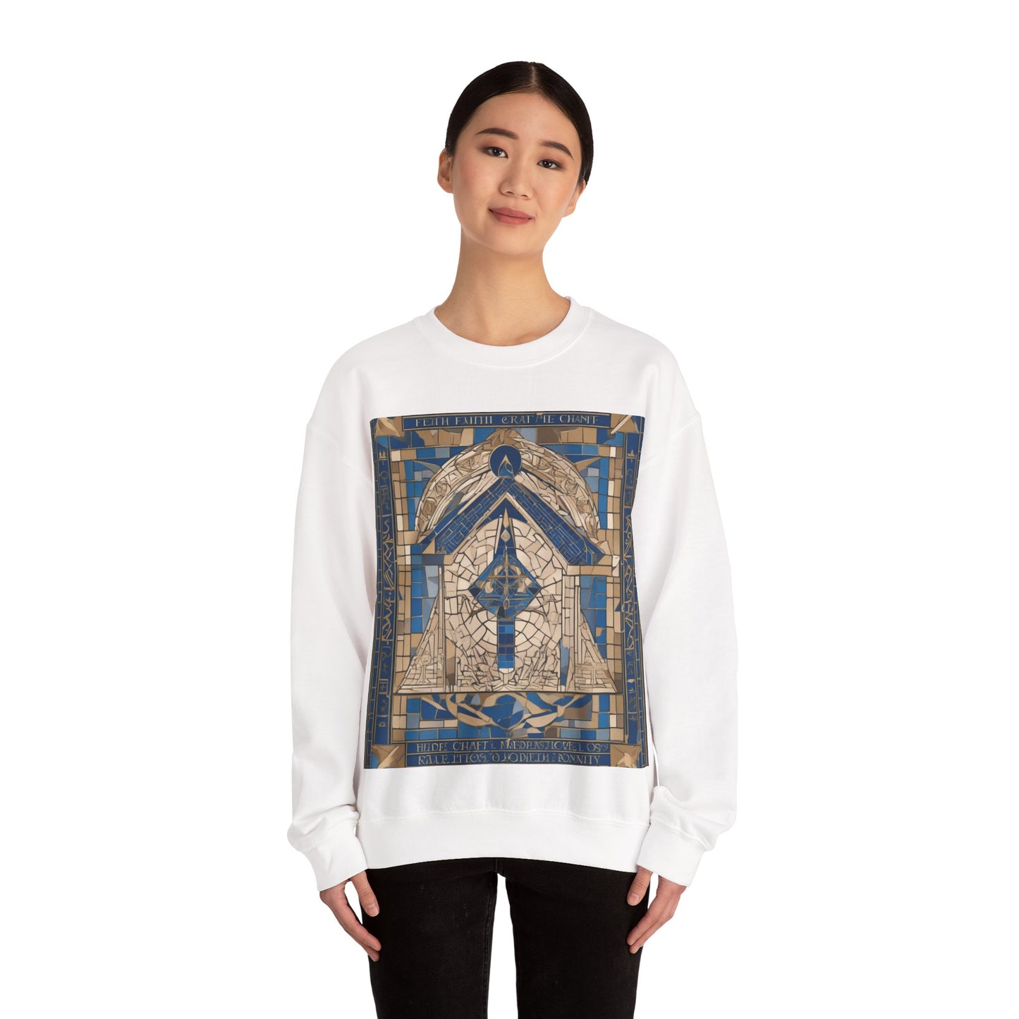 masonic_00003.png — Unisex Heavy Blend Crewneck (G18000)