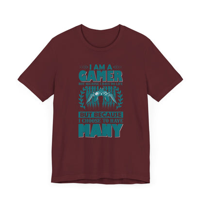 I'm A Gamer T-shirt, Gaming Tshirt, Game Lover Shirt, Game Day Unisex Shirt, Gameboy Crewneck Shirt, Short Sleeve Tee, Gift for Him