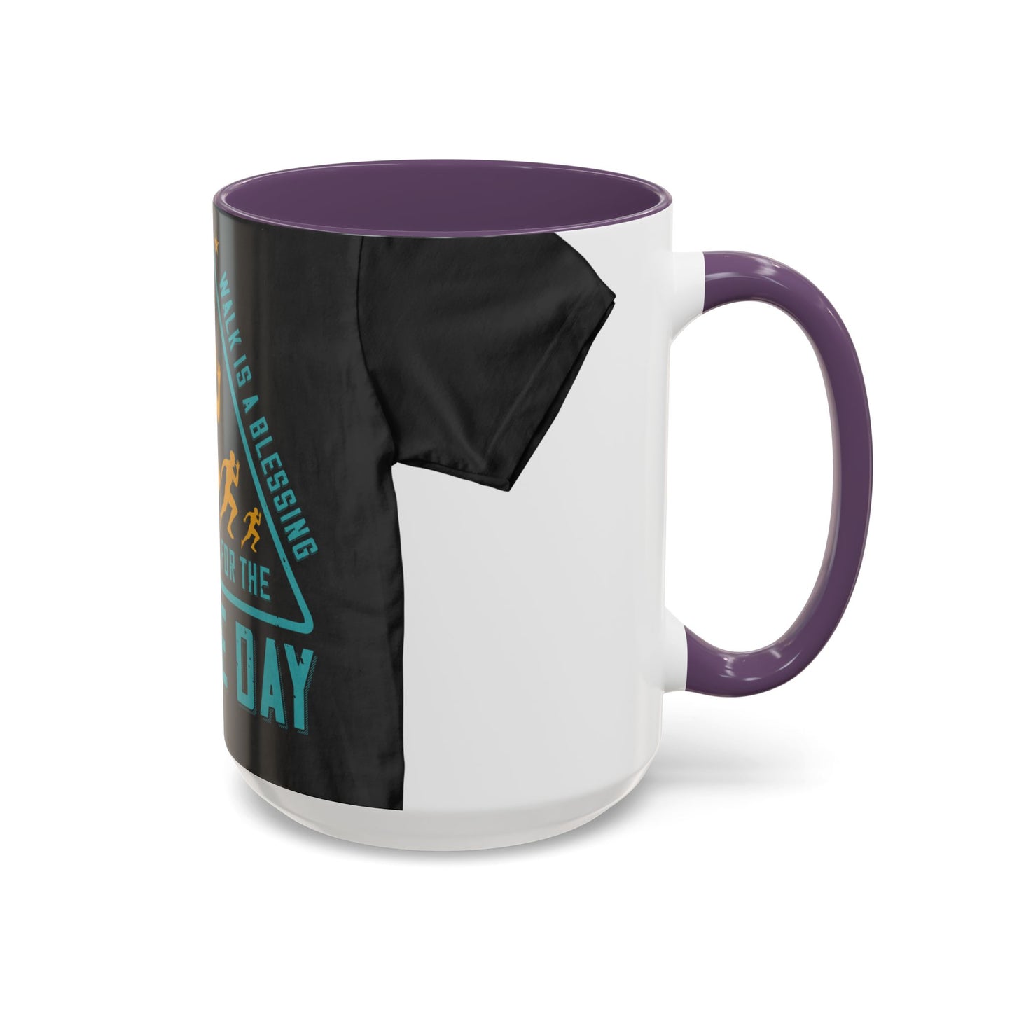An early-morning walk is a blessing for the whole day-0 — Accent Mug 11/15oz
