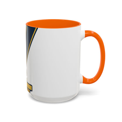 Junior Warden JW-- the plumb — Accent Mug 11/15oz