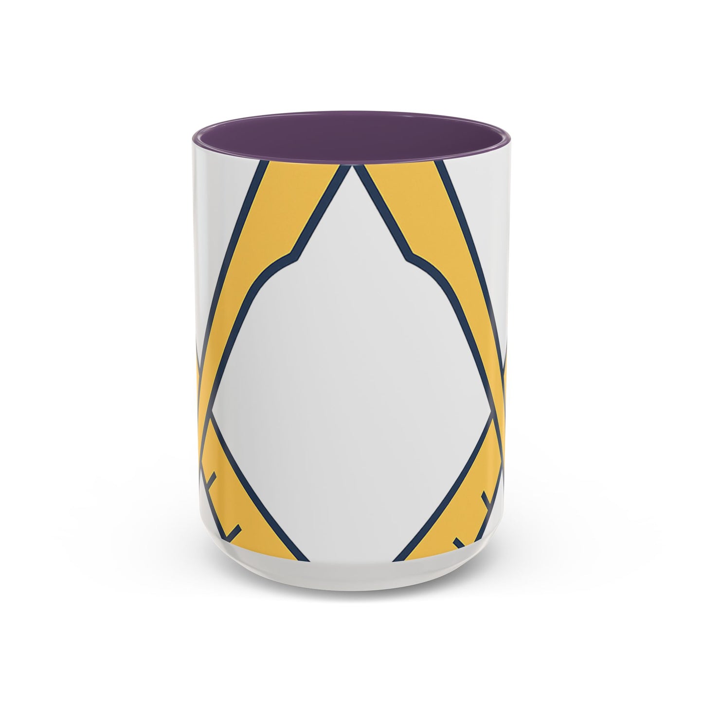 Plain Square and compass — Accent Mug 11/15oz