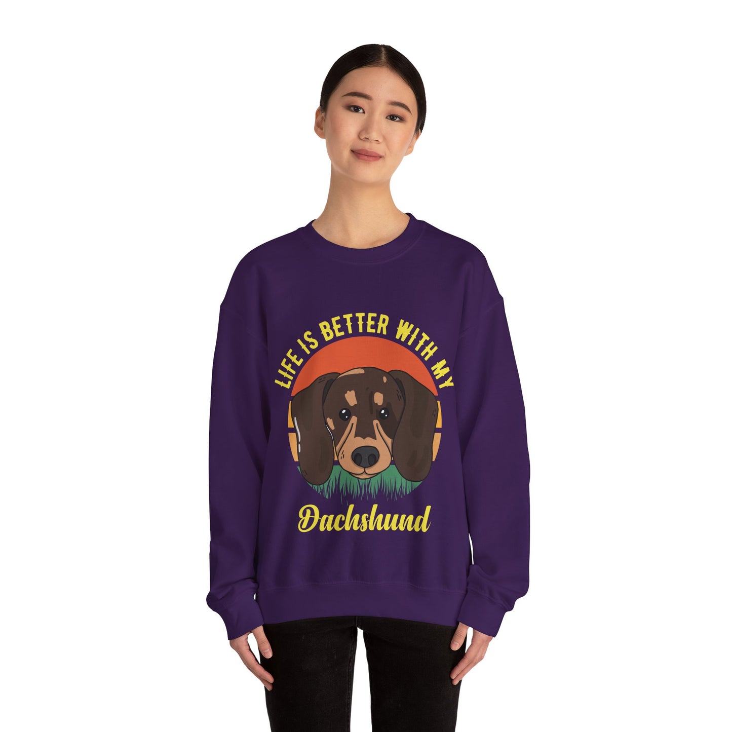 Dog (19) — Unisex Heavy Blend Crewneck (G18000)