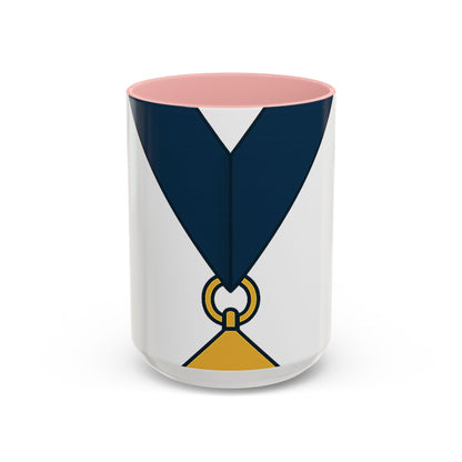 Senior Warden SW  the level — Accent Mug 11/15oz