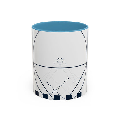 Masonic_Pillars_Crest_5400 — Accent Mug 11/15oz
