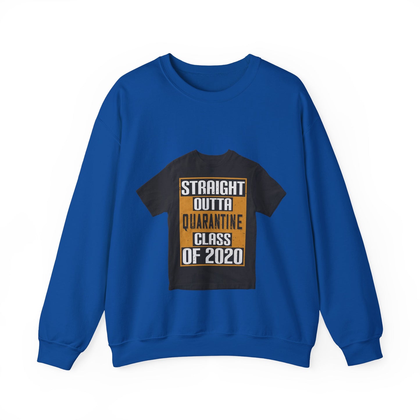 straight outta quarantine class of 2020 — Unisex Heavy Blend Crewneck (G18000)