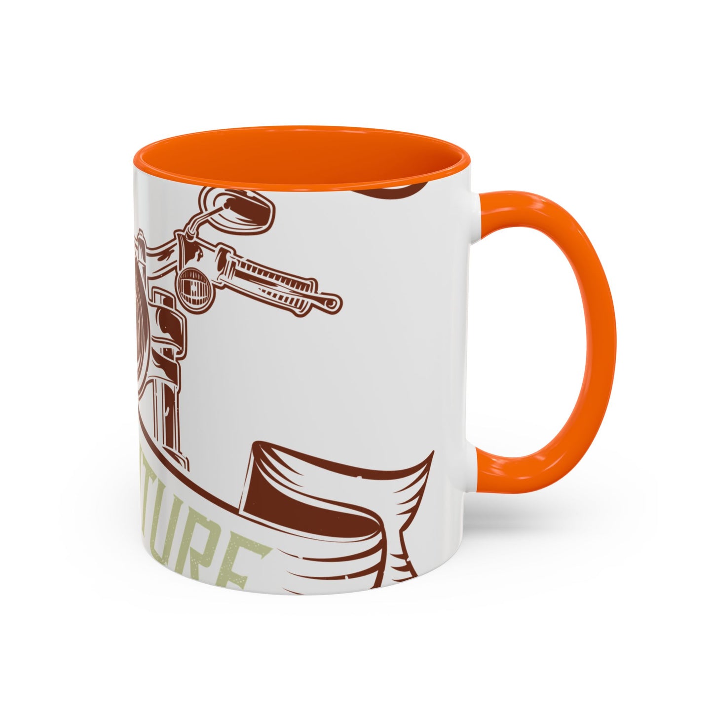 life is either a daring adventure or nothing-01 — Accent Mug 11/15oz