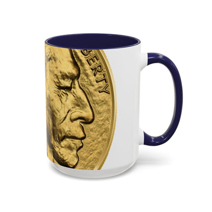 Gold  coins — Accent Mug 11/15oz