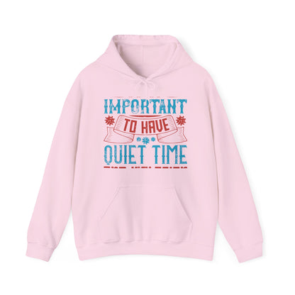 It's important to have quiet time and isolation-01 — Unisex Heavy Blend Hoodie (G18500)