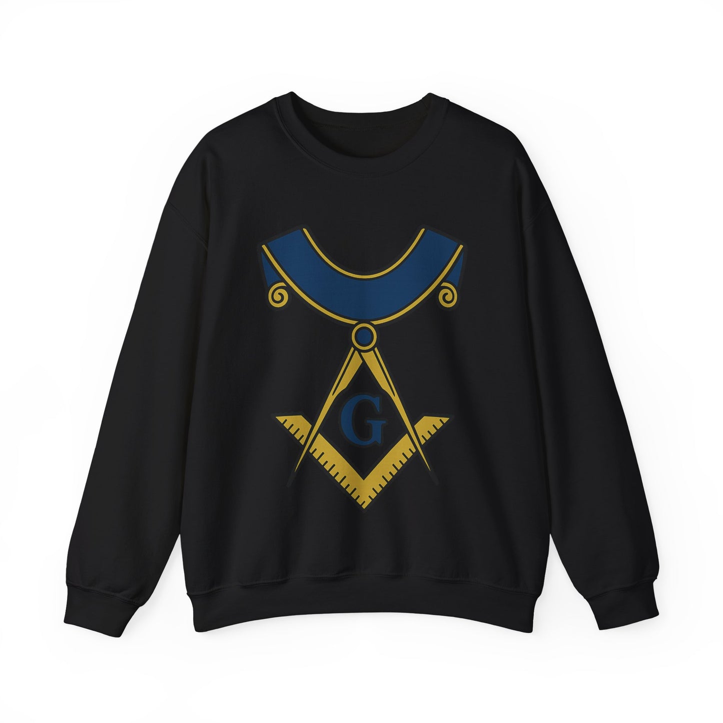 square and compass — Unisex Heavy Blend Crewneck (G18000)
