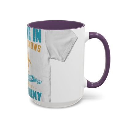 Anyone in recovery knows that isolation is the biggest enemy — Accent Mug 11/15oz