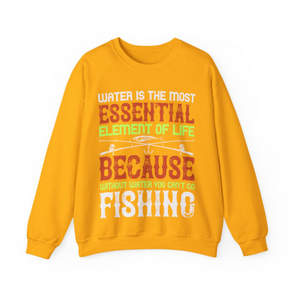 WATER IS THE MOST ESSENTIAL-01 — Unisex Heavy Blend Crewneck (G18000)