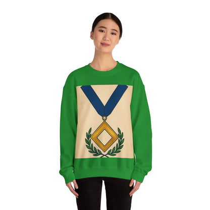 Worshipful master jewel Square — Unisex Heavy Blend Crewneck (G18000)