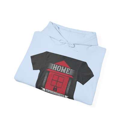 home quarantine — Unisex Heavy Blend Hoodie (G18500)