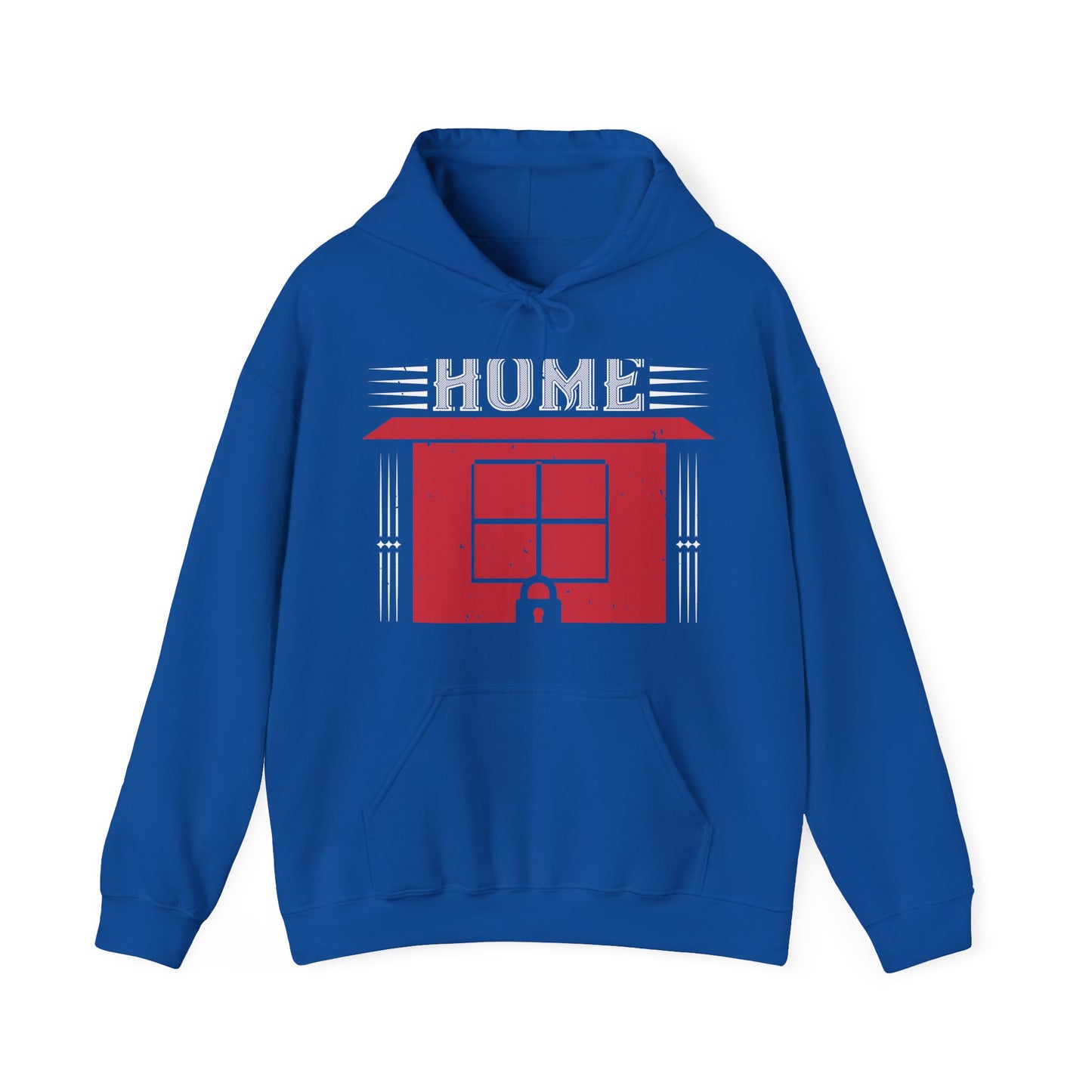 home quarantine-01 — Unisex Heavy Blend Hoodie (G18500)