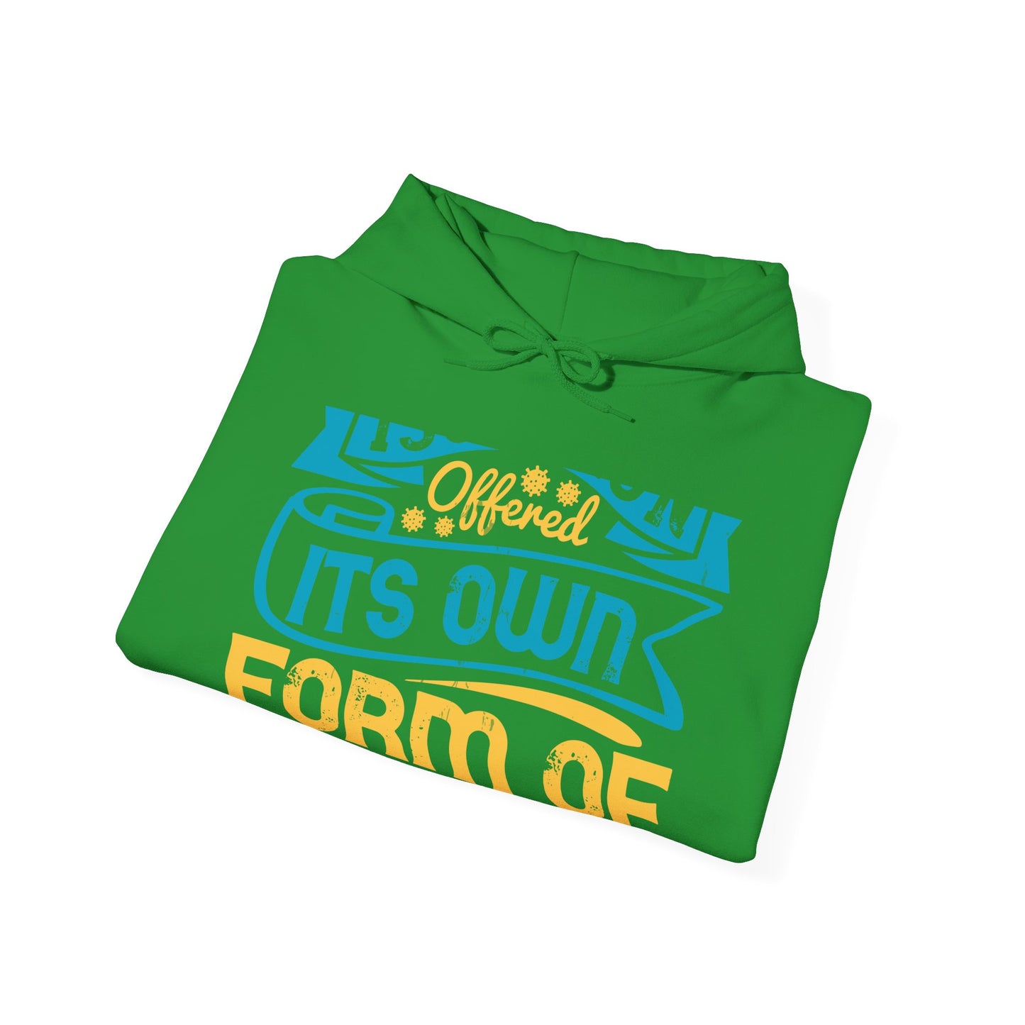 Isolation offered its own form of companionship-01 — Unisex Heavy Blend Hoodie (G18500)