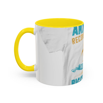 Anyone in recovery knows that isolation is the biggest enemy — Accent Mug 11/15oz