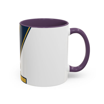 Junior Warden JW-- the plumb — Accent Mug 11/15oz
