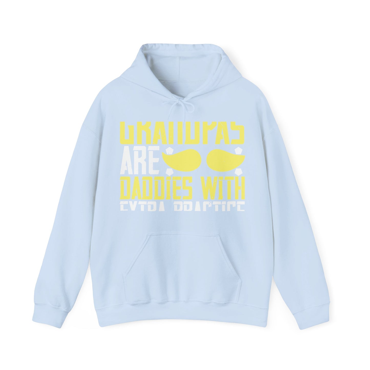 Grandpas are daddies with extra practice-02 — Unisex Heavy Blend Hoodie (G18500)