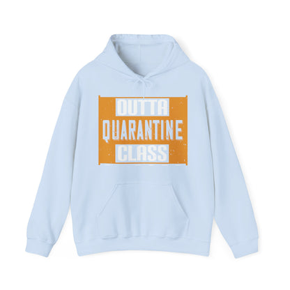 straight outta quarantine class of 2020-01 — Unisex Heavy Blend Hoodie (G18500)