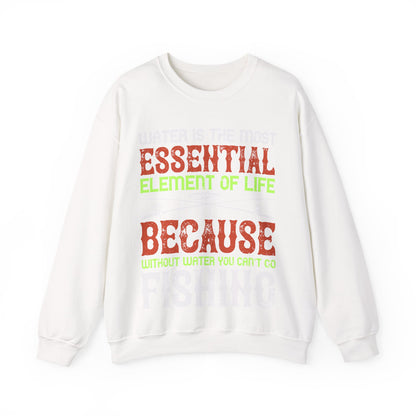 WATER IS THE MOST ESSENTIAL-01 — Unisex Heavy Blend Crewneck (G18000)