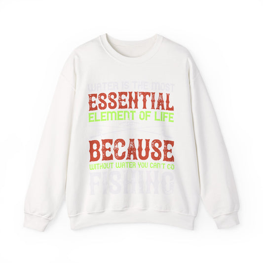 WATER IS THE MOST ESSENTIAL-01 — Unisex Heavy Blend Crewneck (G18000)