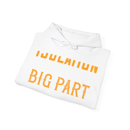 Isolation is a big part of songwriting-01 — Unisex Heavy Blend Hoodie (G18500)