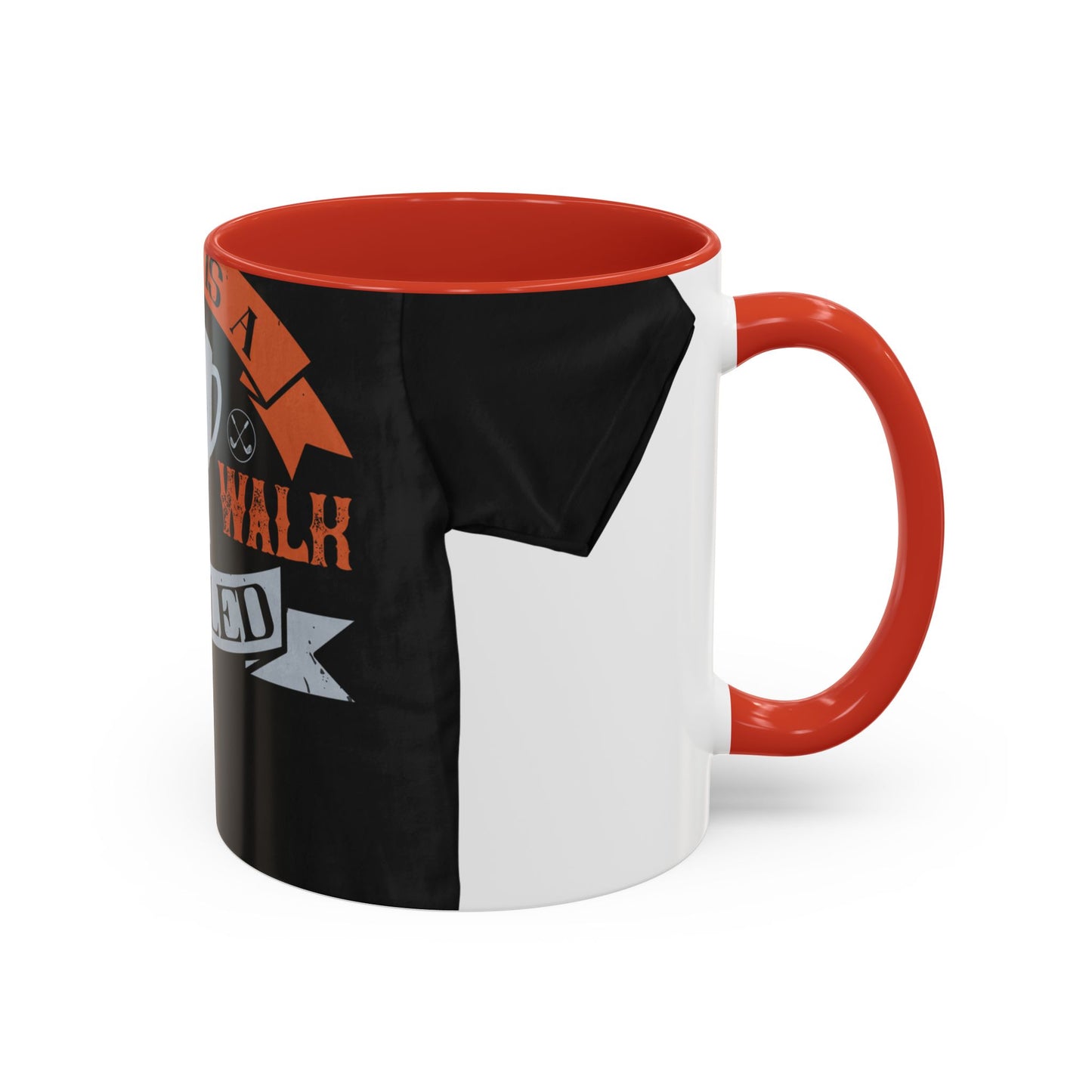 Golf is a good walk spoiled — Accent Mug 11/15oz