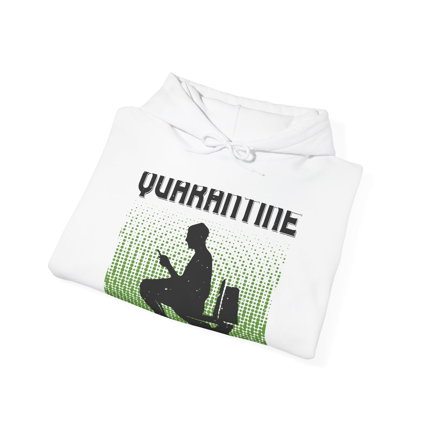 i'm on self quarantine 2020-01 — Unisex Heavy Blend Hoodie (G18500)