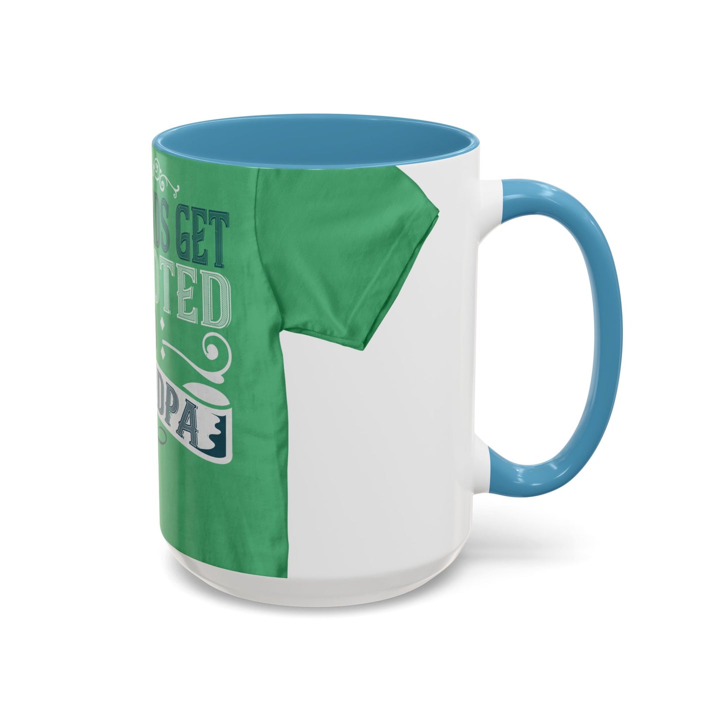 Great dads get promoted to grandpa-02 — Accent Mug 11/15oz