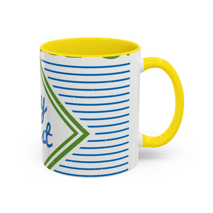 living my best quarantine-01 — Accent Mug 11/15oz