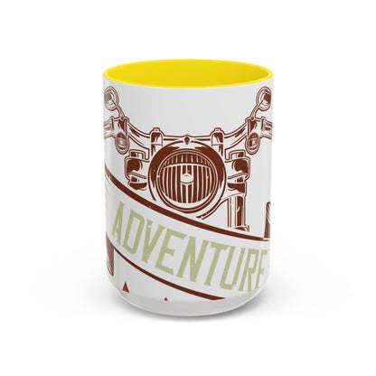 life is either a daring adventure or nothing-01 — Accent Mug 11/15oz