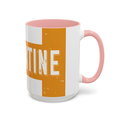 straight outta quarantine class of 2020-01 — Accent Mug 11/15oz