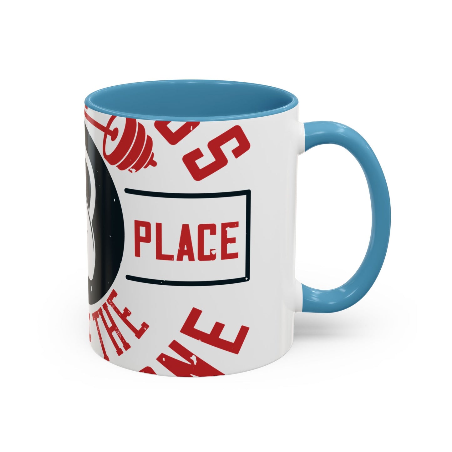 All progress takes place outside the comfort zone-01 — Accent Mug 11/15oz