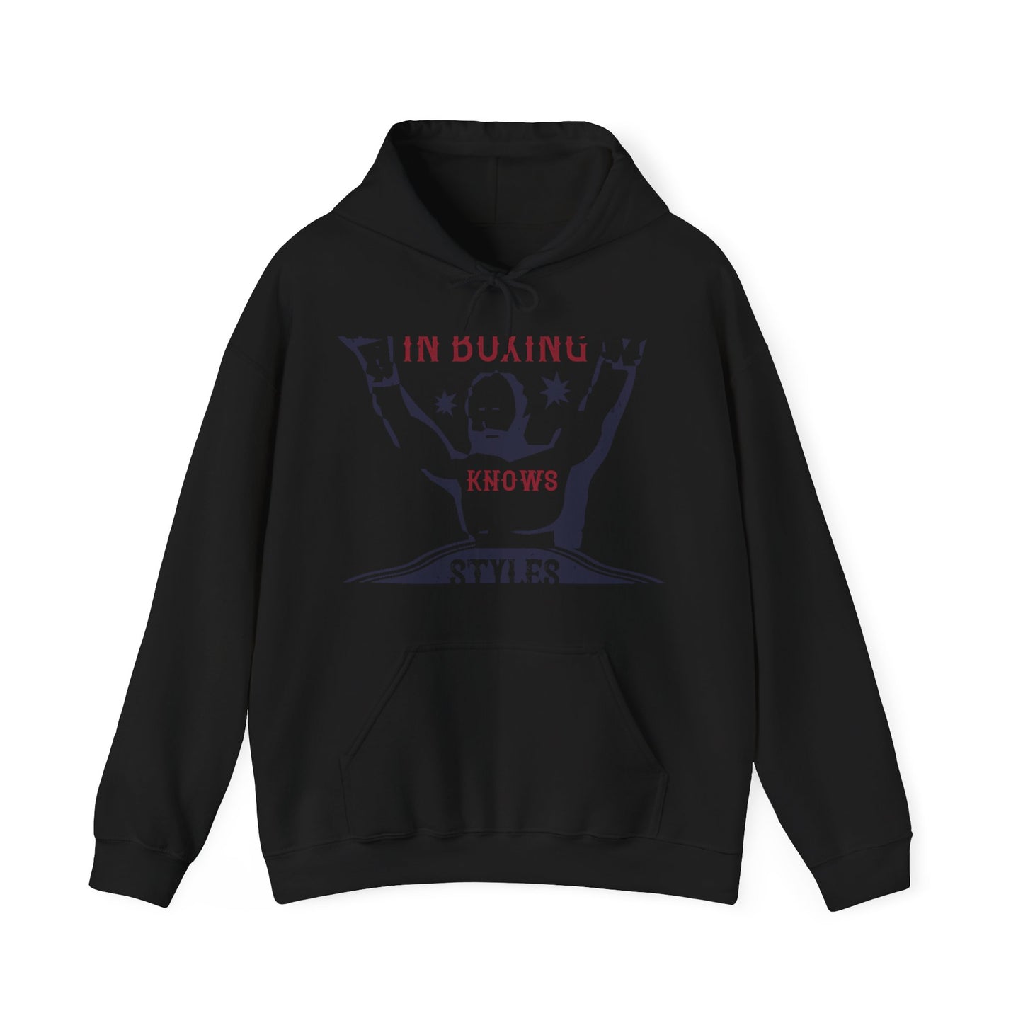 As everyone in boxing knows, styles makes fights-01 — Unisex Heavy Blend Hoodie (G18500)