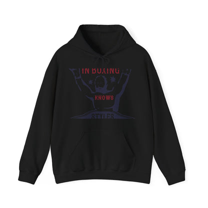 As everyone in boxing knows, styles makes fights-01 — Unisex Heavy Blend Hoodie (G18500)
