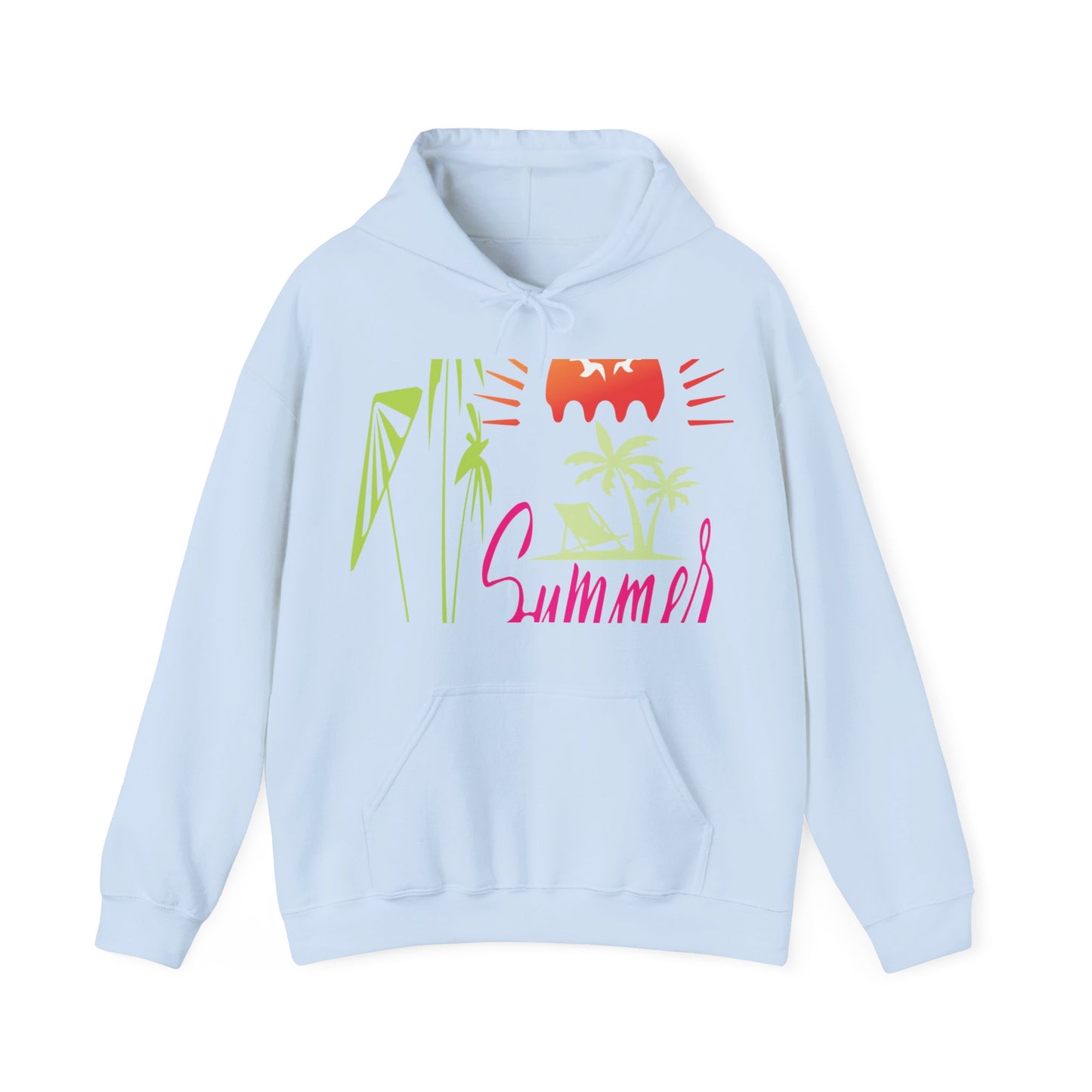 Summer (83) — Unisex Heavy Blend Hoodie (G18500)