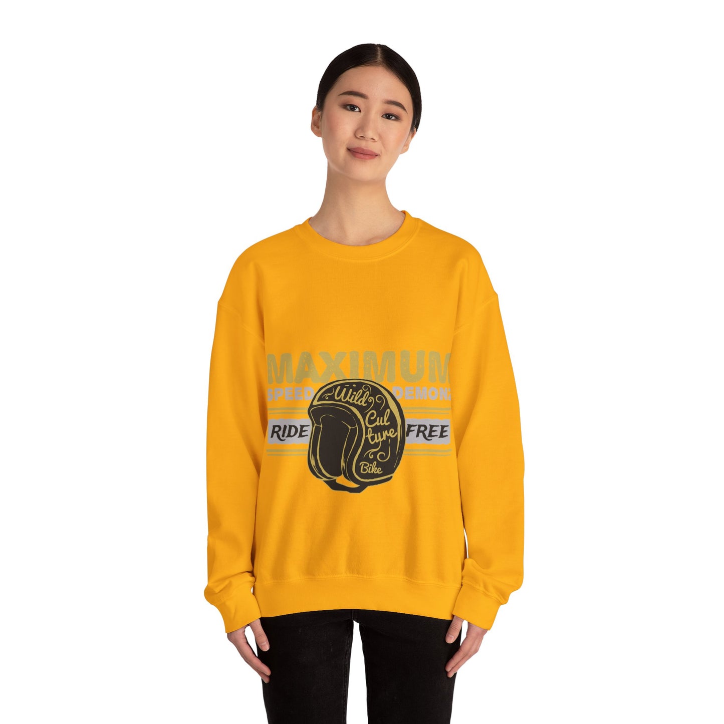 Motorcycle 2 (69) — Unisex Heavy Blend Crewneck (G18000)