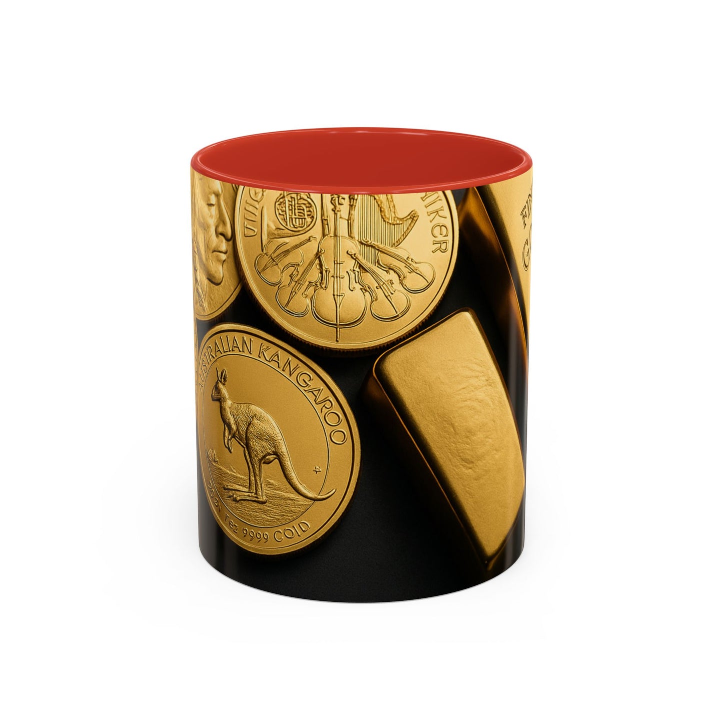Absolute bullion banner and pictures of gold Jul 5, 2025, 06_39_35 PM — Accent Mug 11/15oz