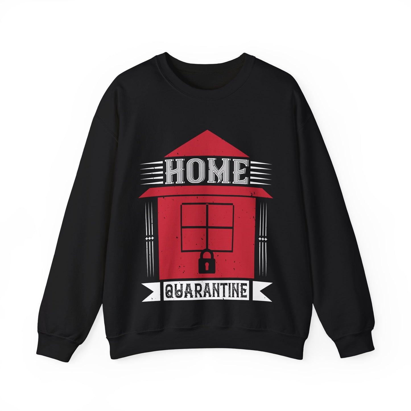 home quarantine-01 — Unisex Heavy Blend Crewneck (G18000)
