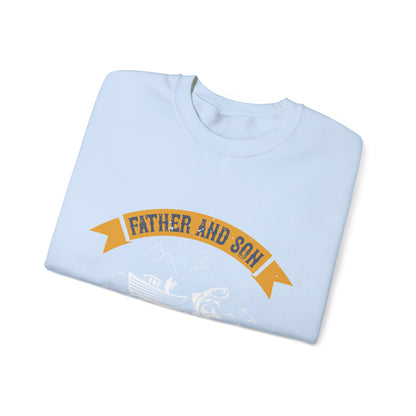 father and son fishing partners  for life-01 — Unisex Heavy Blend Crewneck (G18000)