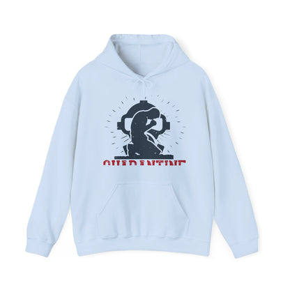 this is my quarantine-01 — Unisex Heavy Blend Hoodie (G18500)