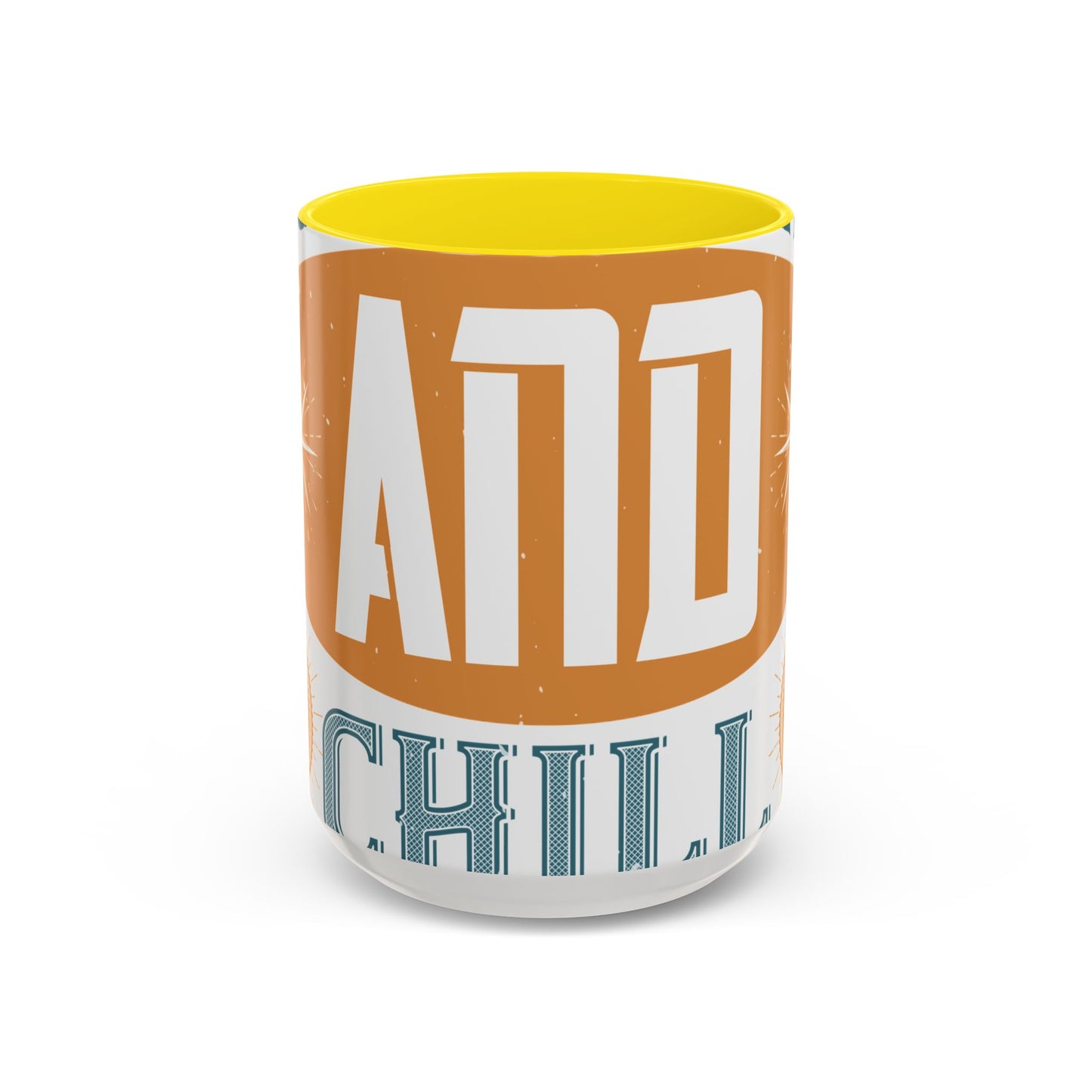 quarantine and chill-011 — Accent Mug 11/15oz