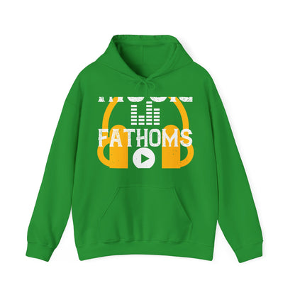 Music Fathoms The Sky-01 — Unisex Heavy Blend Hoodie (G18500)