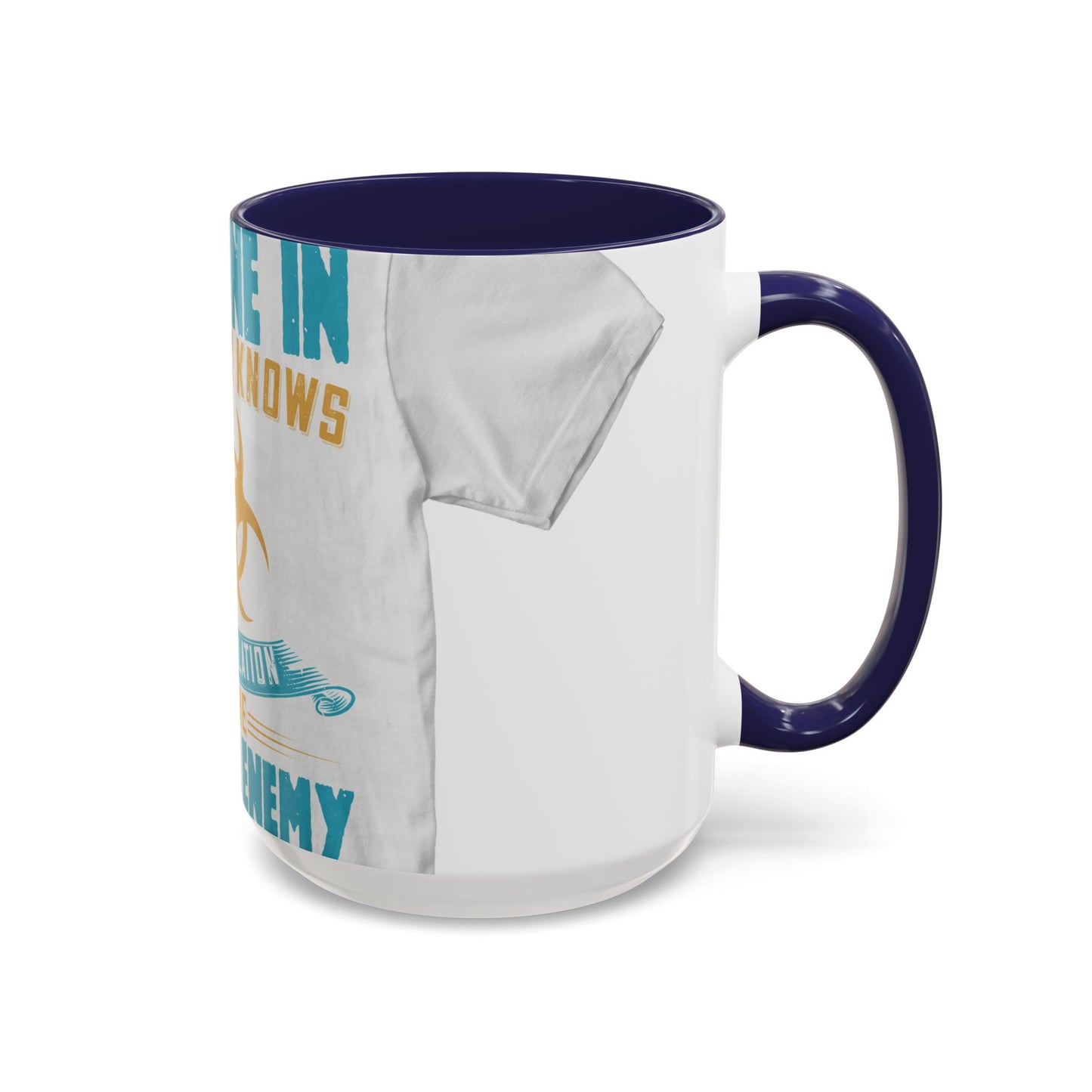 Anyone in recovery knows that isolation is the biggest enemy — Accent Mug 11/15oz