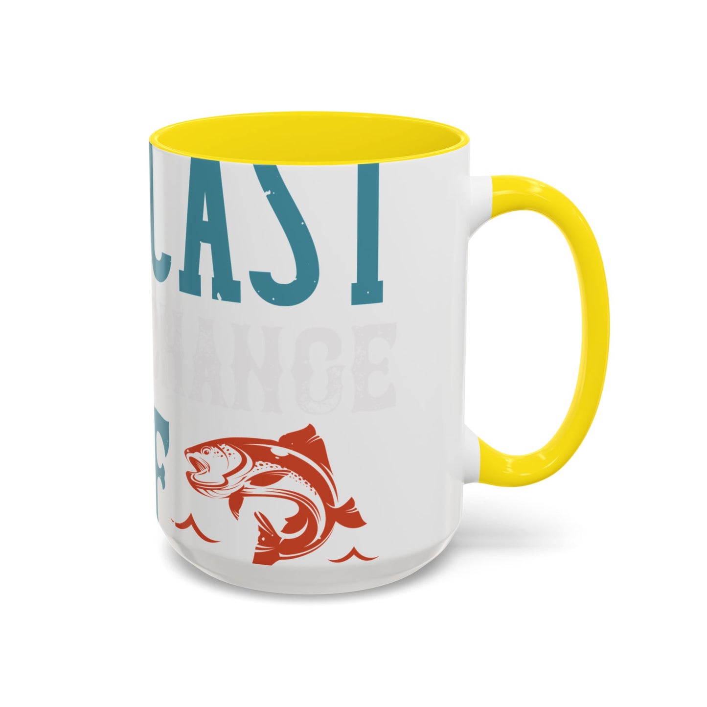 WEEKEND FORECAST WITH A CHANGE OF FISHING-01 — Accent Mug 11/15oz