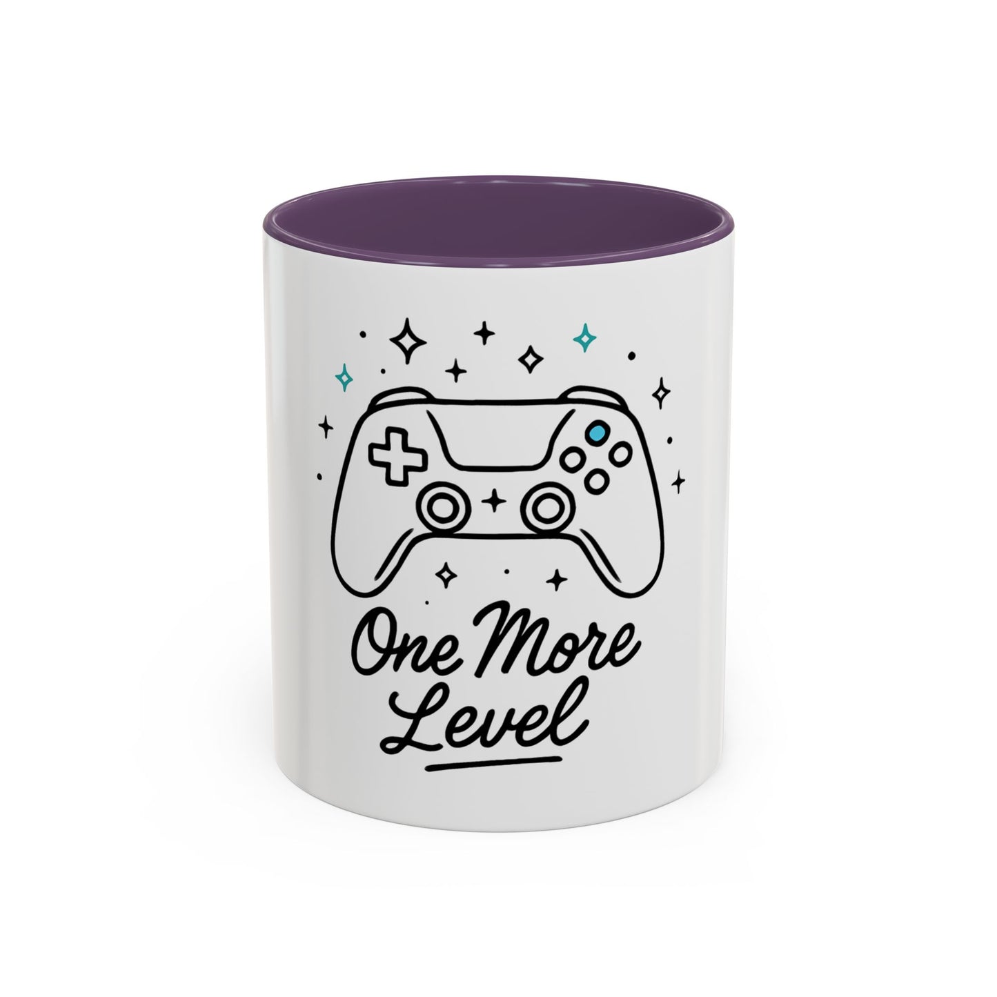 Gamer Accent Coffee Mug - One More Level Gaming Gift, Video Game Mug, Fun Coffee Cup, Unique Present for Gamers, Geeky [...]
