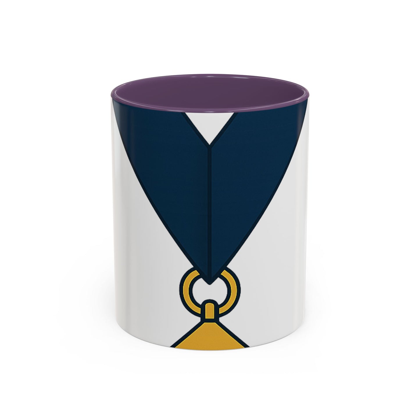 Senior Warden SW  the level — Accent Mug 11/15oz