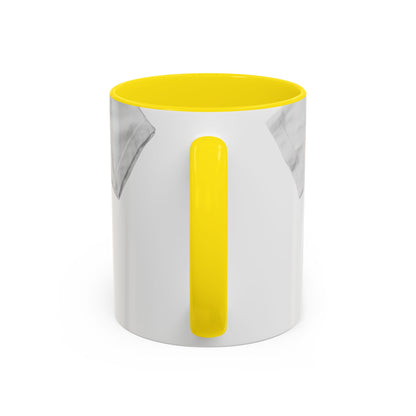 living my best quarantine — Accent Mug 11/15oz